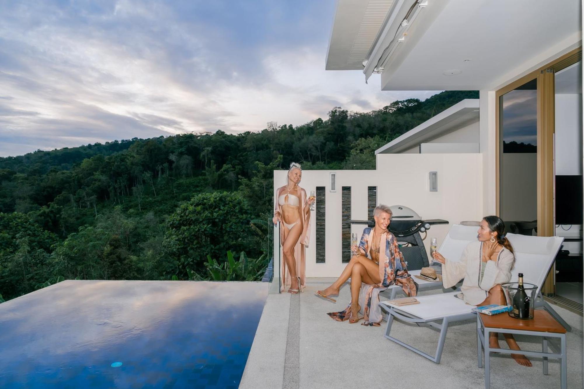 Seaview Villa Near Naithon Beach Phuket Dış mekan fotoğraf